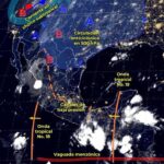 Nuevo ciclón, ondas tropicales y monzón provocarán lluvias intensas en México