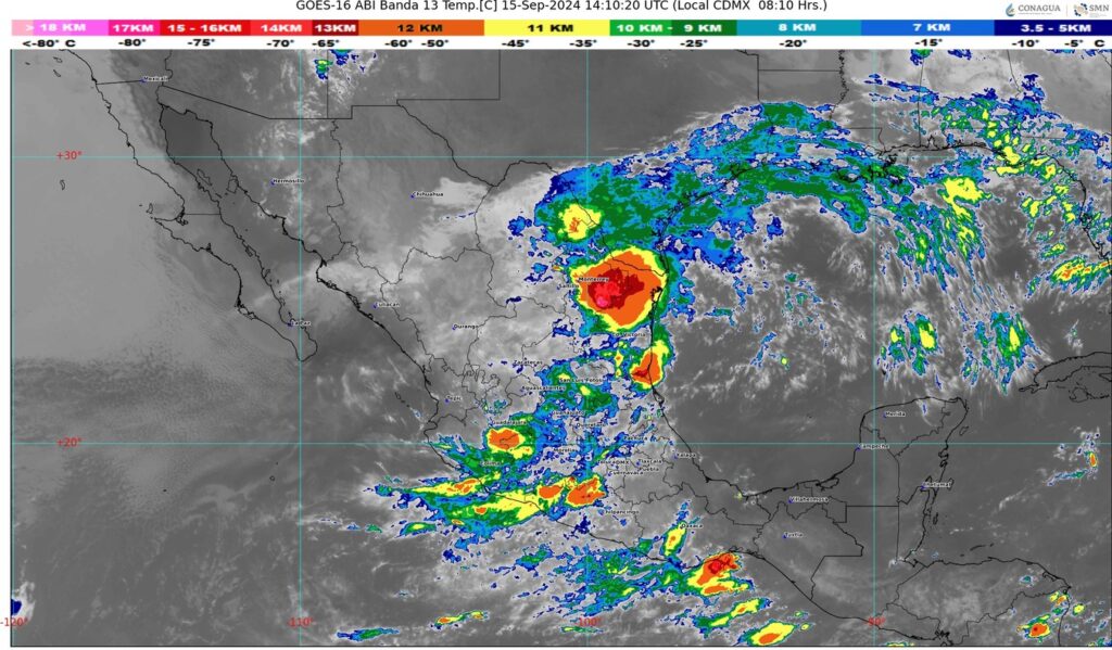 Nuevo frente frío traerá lluvias y descenso de temperaturas en el noroeste de México