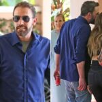 Jennifer Lopez y Ben Affleck «cachados» de la mano y besándose en pleno proceso de divorcio