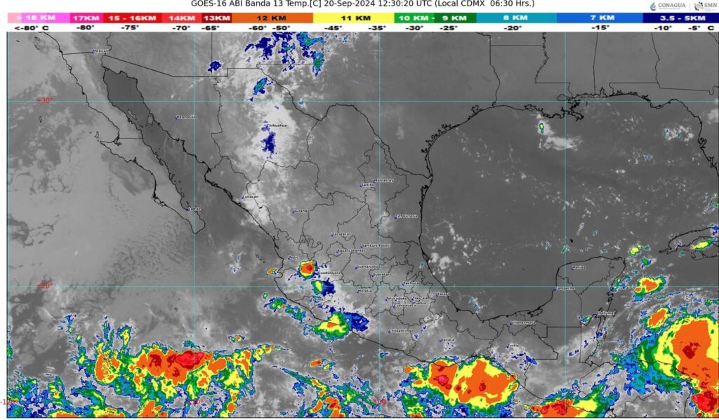 Esperan lluvias en Oaxaca y Chiapas