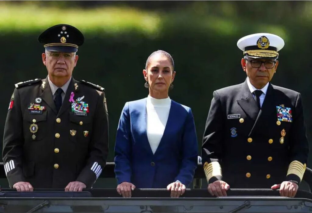 Militares refrendan lealtad a Claudia Sheinbaum