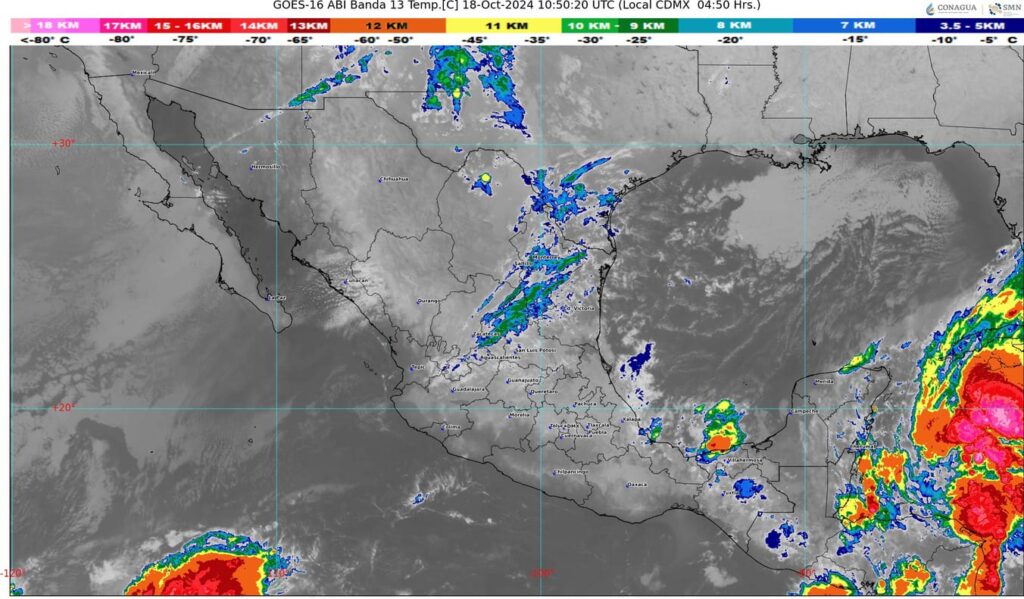 Ingresará el frente frío número 5 al territorio nacional