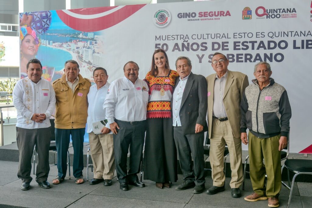 Lilian Villanueva destaca la grandeza de la entidad en la Muestra Cultural «Esto Es Quintana Roo» en el Senado