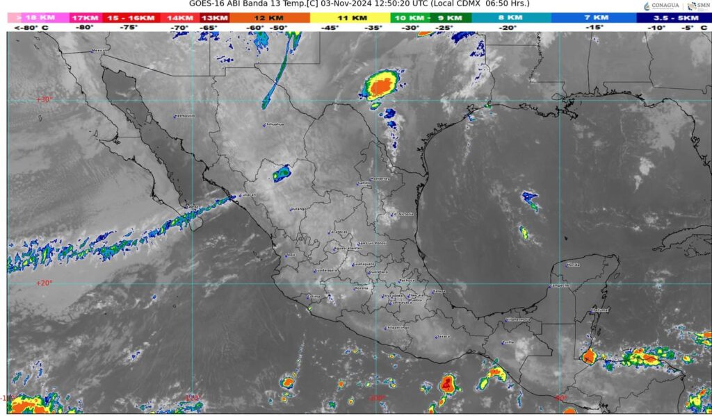 Pronostican caída de aguanieve en el norte de México