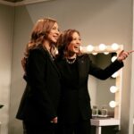 Kamala Harris sorprende en «Saturday Night Live» a días de las elecciones