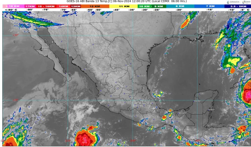 Un nuevo frente frío se aproximará a la frontera noroeste y norte de México