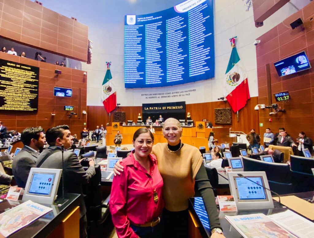 Verónica Camino Farjat destaca la labor de la alcaldesa de Río Lagartos y su compromiso con el bienestar de la comunidad