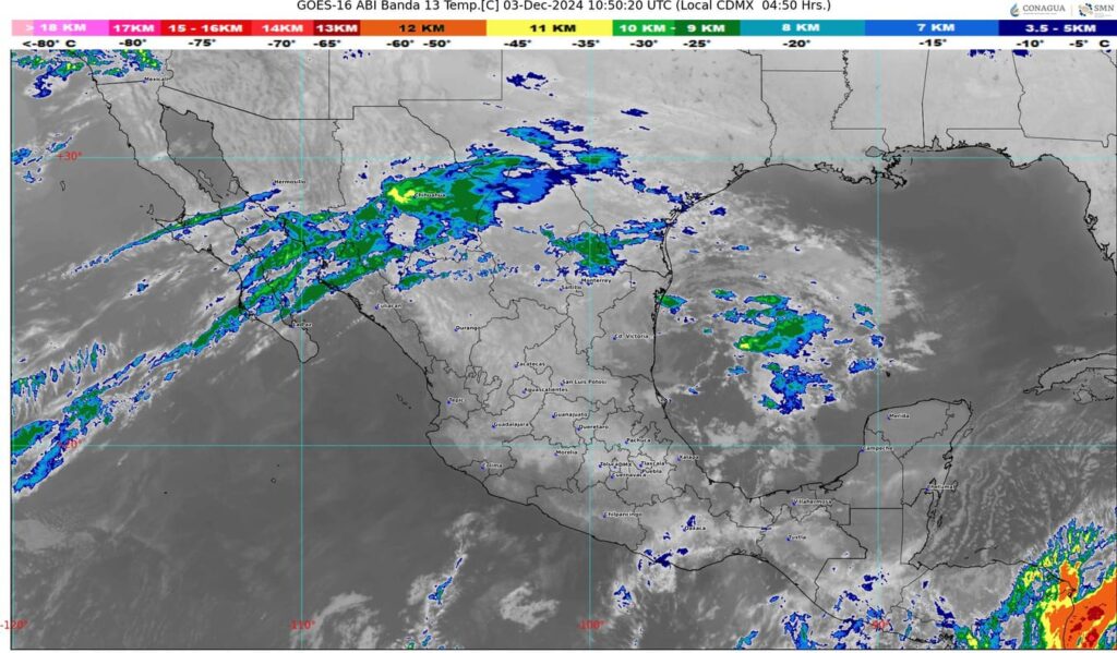 Un nuevo frente frío ingresará a México