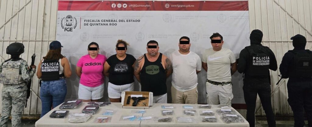 Capturan autoridades a Raúl “N”, líder del grupo criminal del “Güero Palma”, dedicado a la venta de drogas y extorsión a negocios en Costa Mujeres