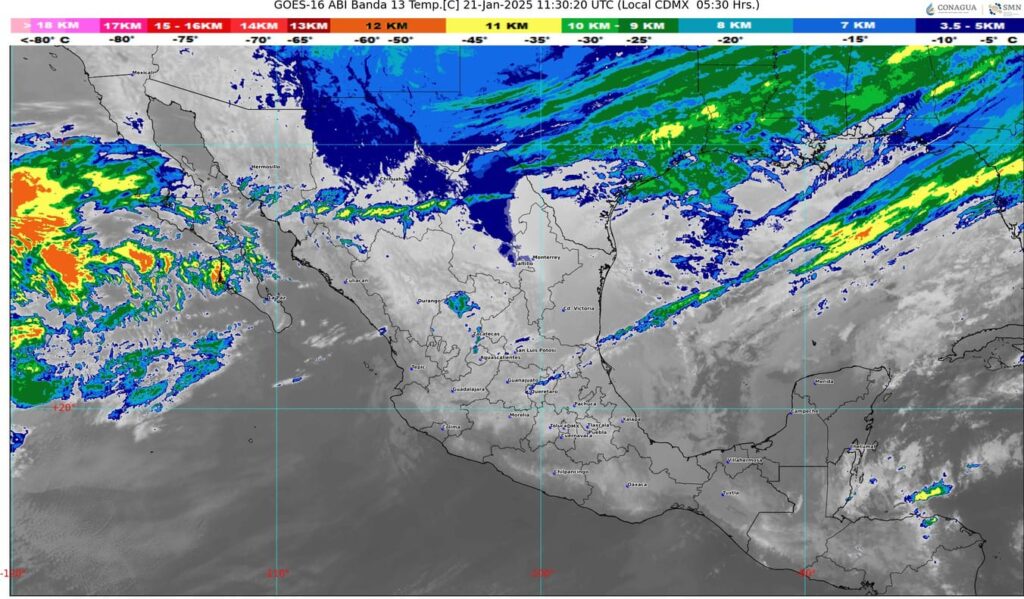 Nuevo evento de “Norte” muy fuerte afectará México