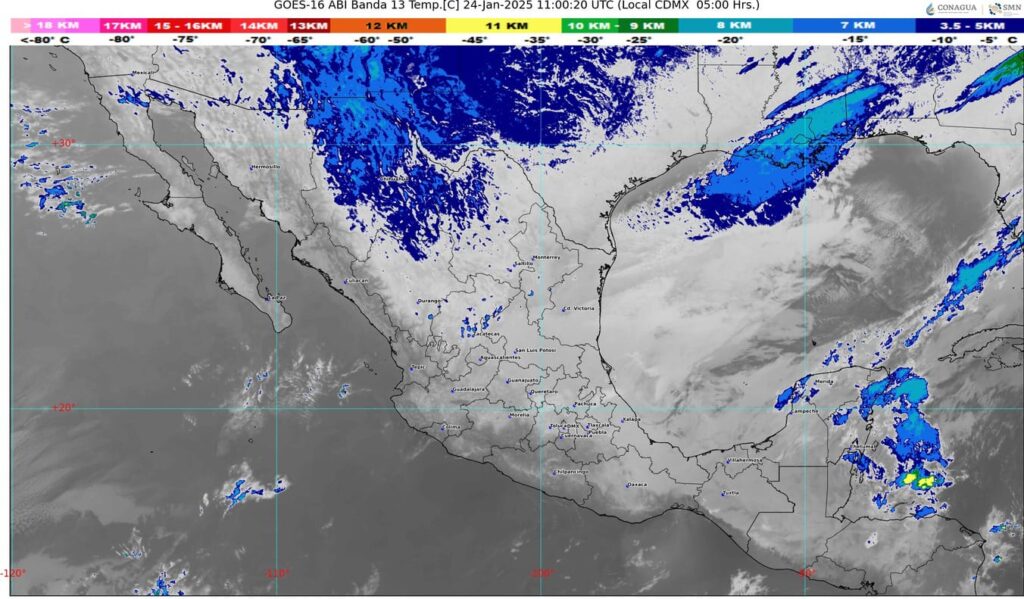 Pronostican evento de «Norte» intenso en México