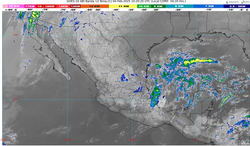 Pronostican ambiente vespertino cálido en la mayor parte del territorio nacional