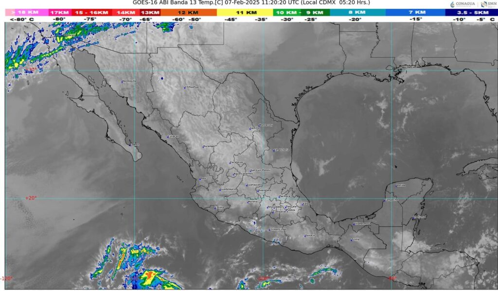 Ingresaría un nuevo frente frío a México