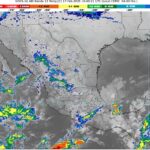 Pronostican lluvias fuertes en el oriente, sur y sureste del país, incluida la península de Yucatán