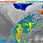 El frente frío 28 se desplazará sobre el litoral del golfo de México