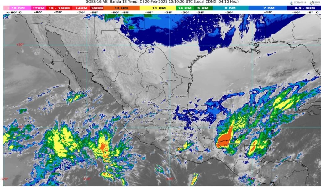 Pronostican norte fuerte a intenso en el golfo de México y península de Yucatán