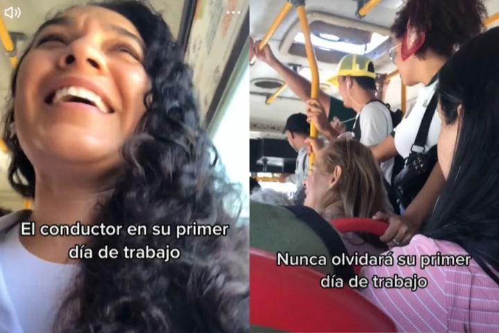 Chofer de transporte público se pierde en su primer día de trabajo