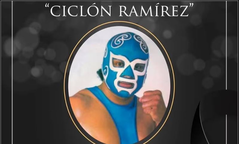 Ciclón Ramírez, leyenda de la lucha libre mexicana fallece a los 64 años