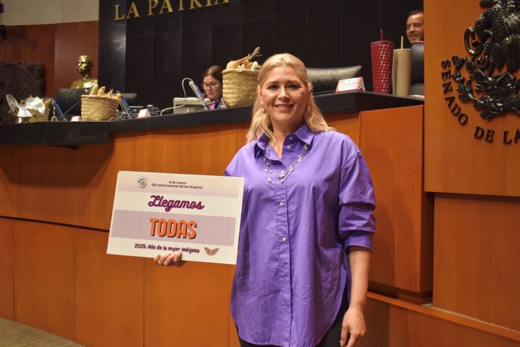 Verónica Camino destaca los avances en la lucha por los derechos de las mujeres en el Senado