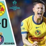 América golea a Chivas en el tercer Clásico de México y está en Cuartos de Concacaf