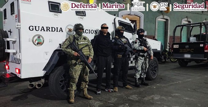 Detienen a presunto responsable de reclutamiento de personas para el Cártel de Jalisco Nuevo Generación