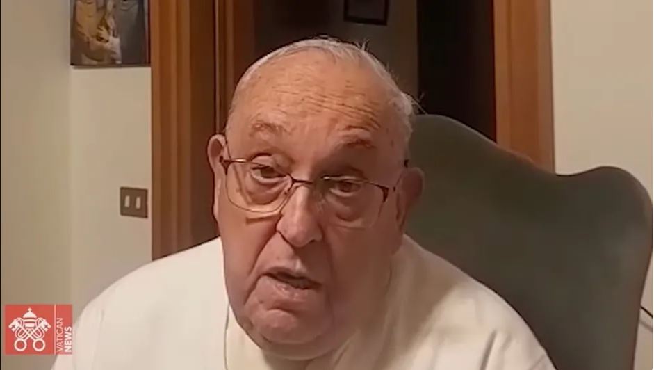 Difunden video inédito del papa Francisco; así lo grabaron poco antes de que empeorara su salud