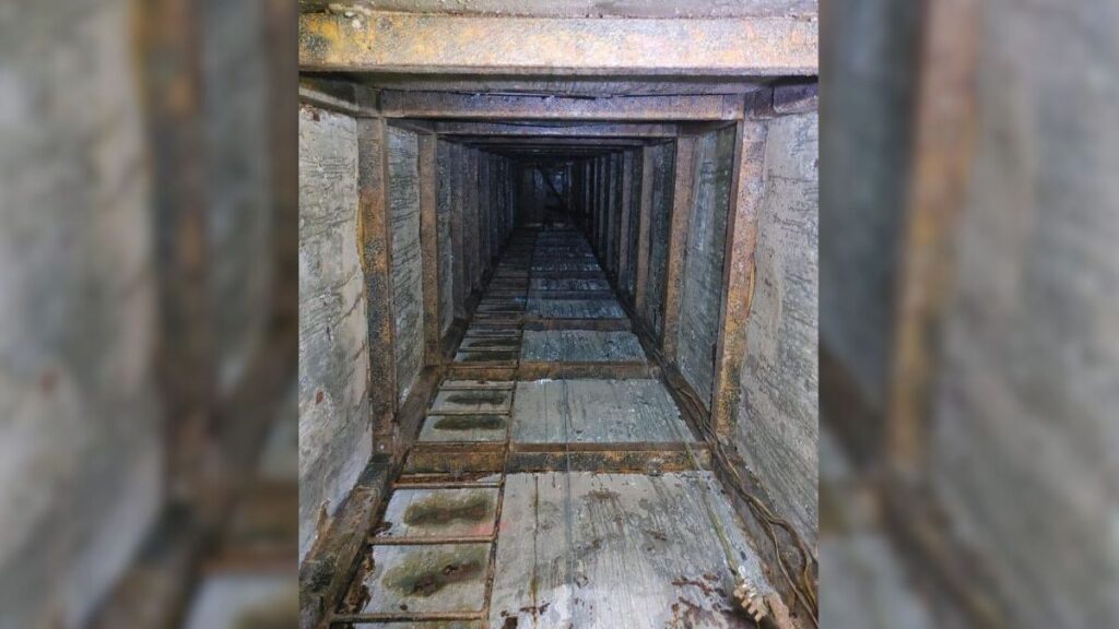 Descubren narcotúnel de 600 m en Tijuana que conectaba con San Diego