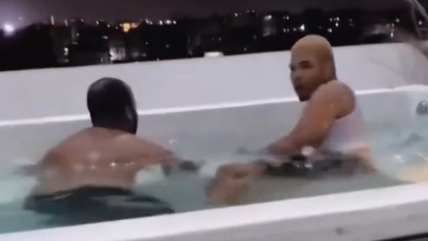Encuentra a su esposo con en el jacuzzi… con otro nombre