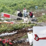 Helicóptero se desploma y pierden la vida dos personas