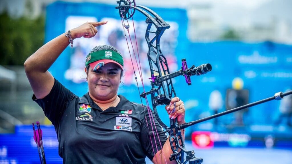 ¡Histórica! Maya Becerra gana el segundo oro para México en el Mundial de Tiro con Arco