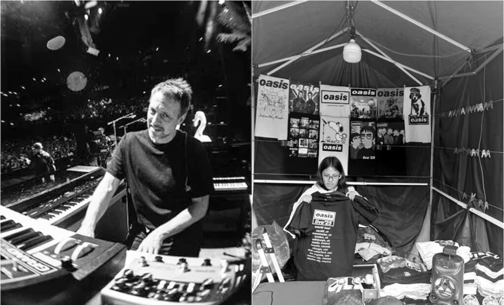 Tecladista de Oasis ensalza creatividad de vendedores no oficiales en CDMX