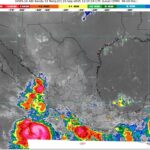 Huracán Narda, onda tropical y frente frío generarán lluvias intensas en gran parte del país