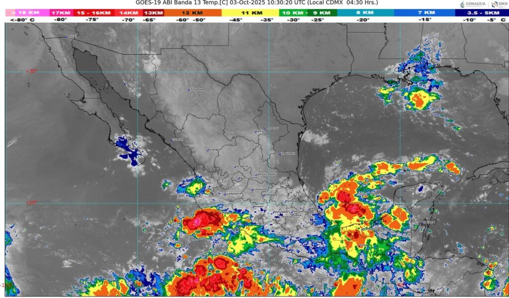 Un nuevo frente frío se aproximará al noroeste de México