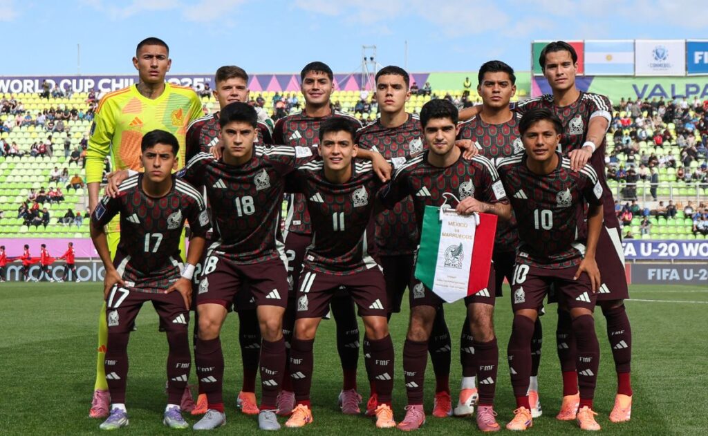 México enfrenta a Chile en octavos de final del Mundial Sub-20