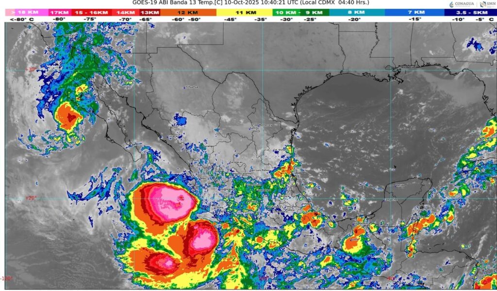 La tormenta tropical Raymond se desplazará frente a Guerrero y Michoacán