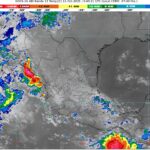 Tormenta tropical Raymond y onda tropical 37 provocan lluvias en gran parte del país