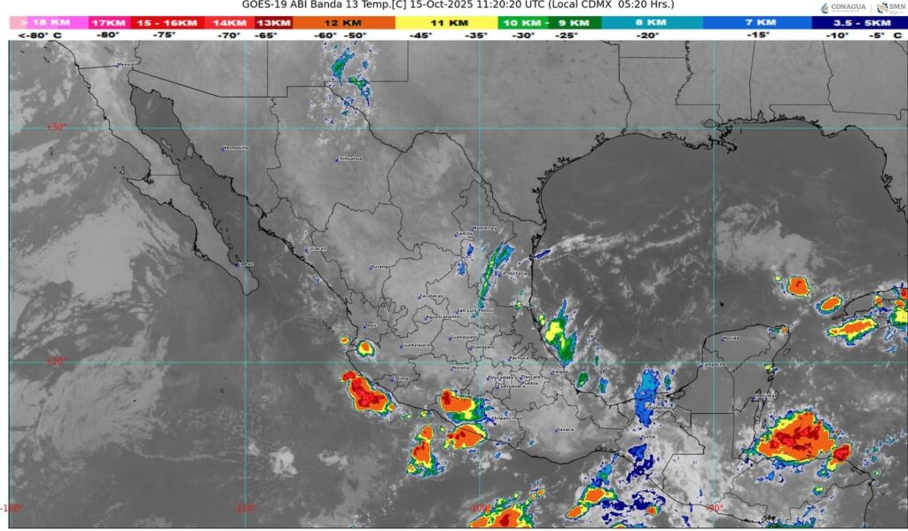 El frente frío número 7 se desplazará sobre el noroeste de México