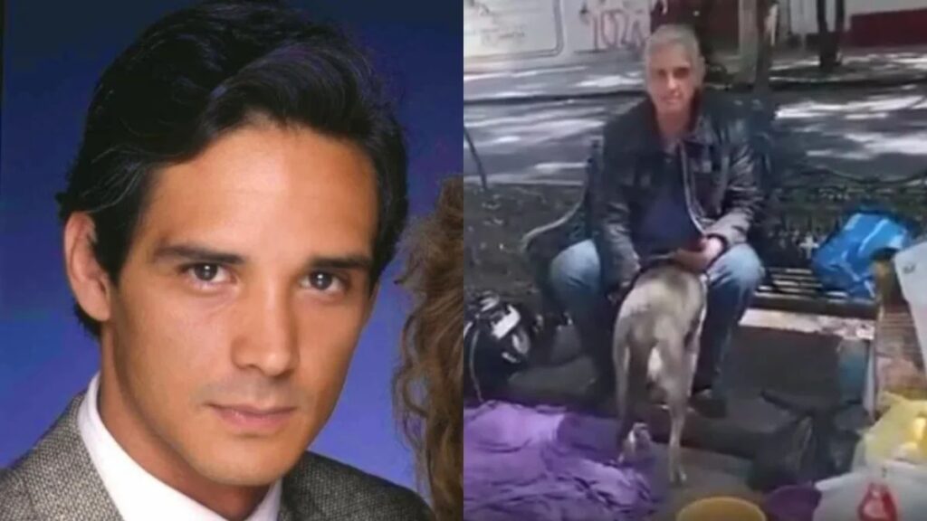 De la fama al abandono: actor de Televisa vive en la calle con sus cuatro gatos y una perrita