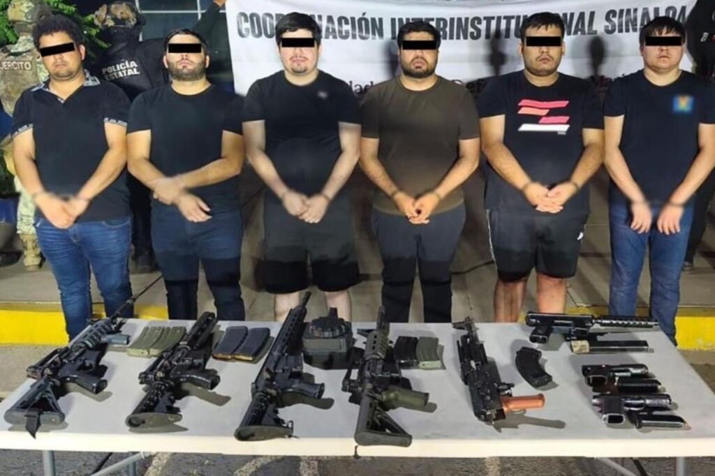 Operativo en Culiacán, Sinaloa, deja un delincuente abatido y seis más detenidos