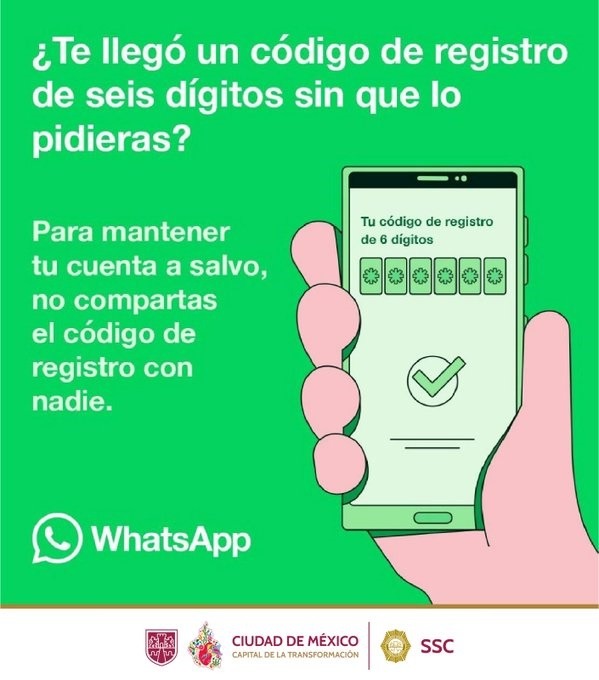 Policía Cibernética alerta sobre código que llega a usuarios por WhatsApp; No lo compartas con nadie por esta razón