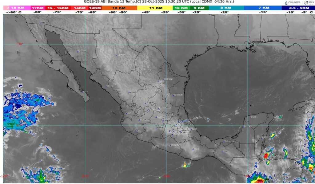 Se pronostica evento de “Norte durante la madrugada