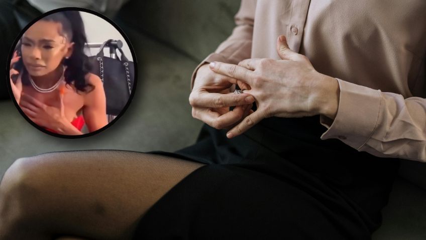 Celebra su divorcio, pero termina llorando al conocer los resultados de paternidad