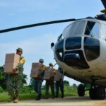Entregan más de 100 mil despensas a damnificados por lluvias en la Sierra y Huasteca de Hidalgo