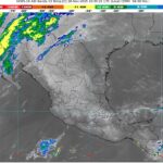 El frente frío 15 se desplazará sobre el noroeste de México