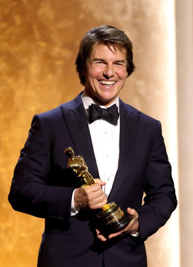 Tom Cruise recibe un premio Oscar honorífico por su trayectoria