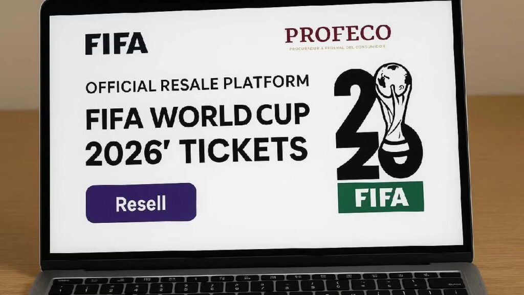 Profeco y FIFA lanzarán app para revender boletos del Mundial 2026