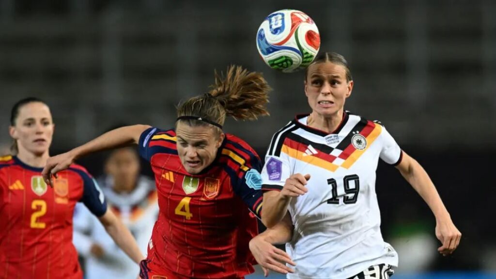 España resiste el dominio de Alemania en la ida de la final de UEFA Nations League Femenil