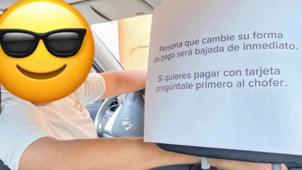 “Persona que cambie su forma de pago será bajada de inmediato”: Chofer de app en Ciudad Juárez se hace viral por advertir a pasajeros