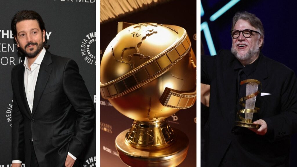 ¡Orgullo mexicano! Guillermo del Toro y Diego Luna, nominados a los Globos de Oro 2026