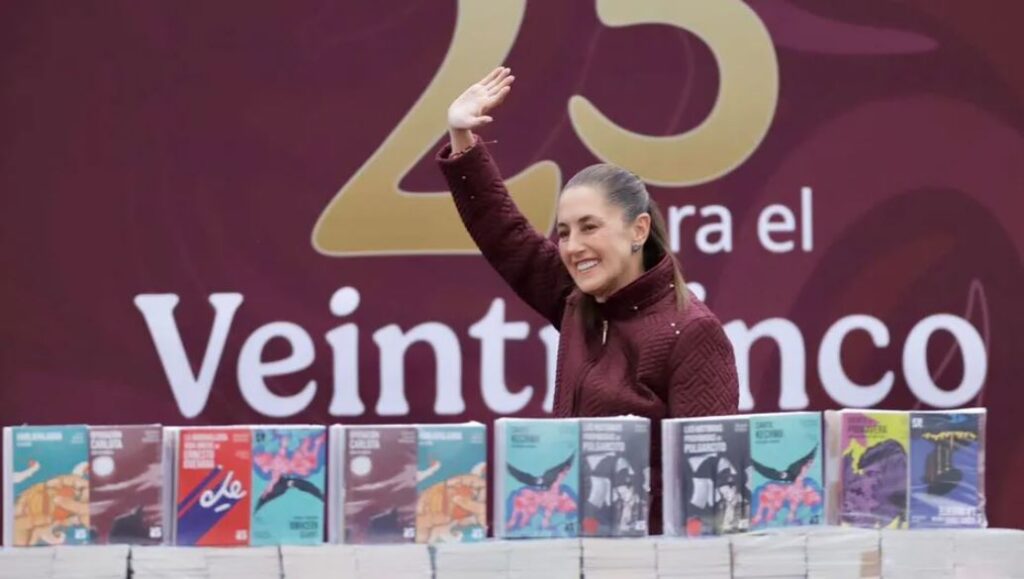 Claudia Sheinbaum inicia entrega gratuita de libros a jóvenes en México y otros países: «Es hermoso regalar»